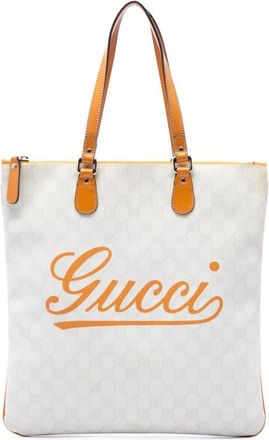 Gucci Pre-owned Gucci GG Supreme Heritage Logo Tote Ladies DX8Y7NZLAM3SM8CN