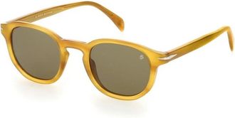 Eyewear by David Beckham Zonnebrillen - unisex - Zonnebrillen - Geel - 49 MM - Accessoires
