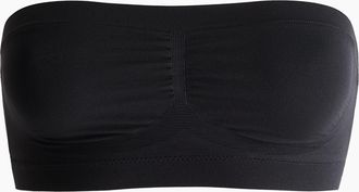 H&M Weicher Bandeau-BH Seamless - Schwarz