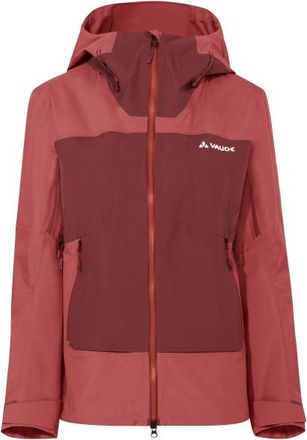 Vaude Croz Alpine 3L Jacket Regenjacke für Damen | rot