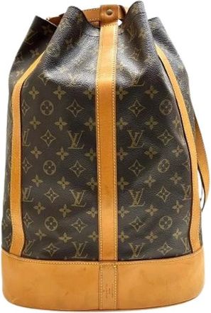 Louis Vuitton Pre-owned Randonn&eacute;e Monogram Shoulder Bag - Pre-owned - Mujer - Marr&oacute;n - ONE SIZE