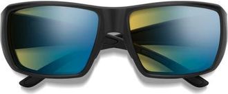 Smith Guides Choice 62mm Sunglasses in Black /Yellow Blue Mirror at Nordstrom