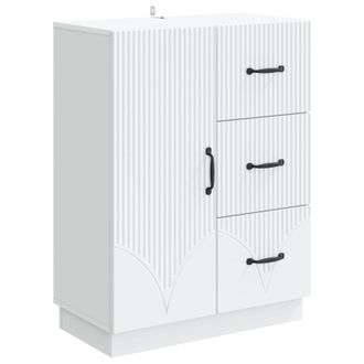 vidaXL Aparador Con Caj&oacute;n 66 X 34,5 X 87 Cm Madera De Ingenier&iacute;a Vidaxl