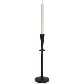 Mercana Qwin Cast Aluminum Candle Holder in Black at Nordstrom, Size Medium