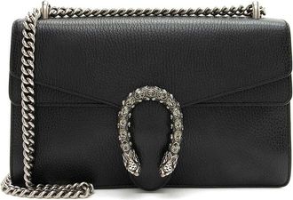 Gucci Leather Crystal Dionysus Medium Shoulder Bag (Authentic Pre-Loved)