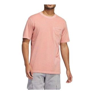 adidas Trefoil Essentials + Dye Pocket T-shirt Asia Sizing Wonder Clay IU2359