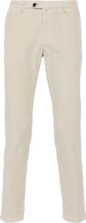 BRIGLIA 1949 corduroy chino trousers - men - Cotton/Cotton/Elastane - 50 - Neutrals