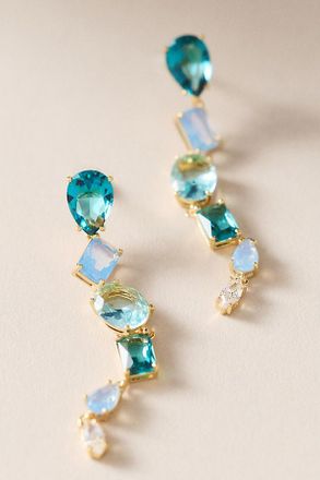 Nadri Palm Springs Linear Drop Earrings