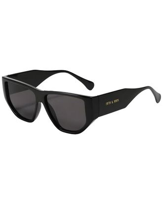 Fifth and Ninth Fifth & Ninth Womens Ash 56mm Polarized Sunglasses