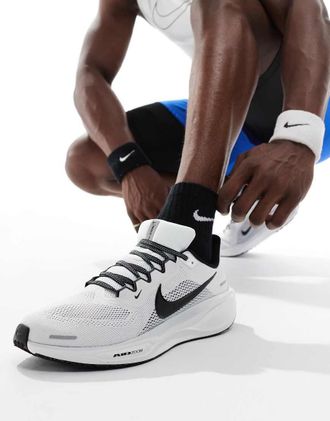 Nike Air Zoom Pegasus 41 sneakers in white and black