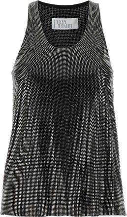 Giuseppe Di Morabito Embellished Viscose Tank Top