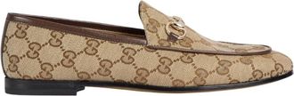 Gucci Jordaan Supreme Canvas Loafers, Brand Size 36.5 (US Size 6.5)