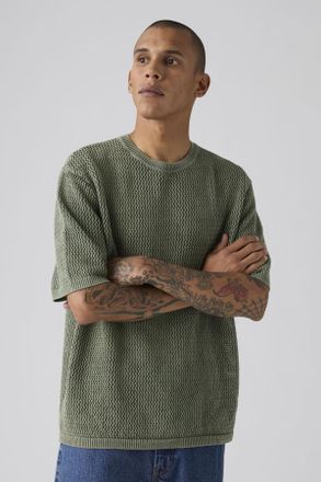 Levi's T-shirt Stinson Sweater Lightweight - Uomo - XL - Verde / Mulled Basil