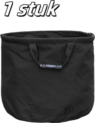 OEM 1 Unidad - Bolsa Para Guardar Hojas - Herramientas De Jardiner&iacute;a - Gran Capacidad - Paredes Gruesas - Plegable - Impermeable - Negra