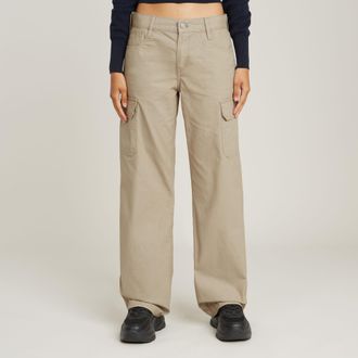 G-Star Judee Cargo Broek - Beige - Dames