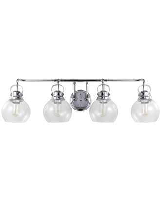 Jonathan Y Designs Jonathan Y Designs 4-Light Shirley Chrome Vanity Light