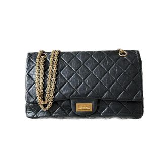 Chanel Pre-owned Fabric chanel-bags - Dames - Vintage Handtas - Zwart - ONE Size - Leer - Vintage