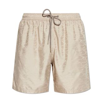Paul & Shark Paul & Shark, Beachwear, male, Beige, Size: 2XL Swim Shorts With Pockets