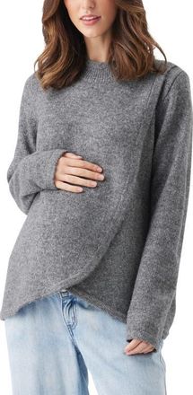 Ripe Addison Nursing Knit in Charcoal at Nordstrom, Size X-Large Au