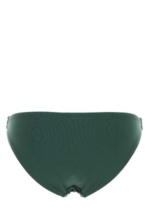 Eres Womens Dark Green Stretch Nylon Clutch Bikini Bottom Menthegivree Exterior: Elastane Costumi Da Bagno Swimwear