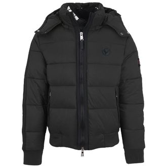 Plein Sport Padded Taped Sleeve Black Jacket