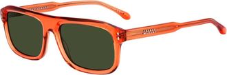 Isabel Marant Zonnebrillen - Dames - Zonnebrillen - Oranje - 56 MM - Polyester - Accessoires