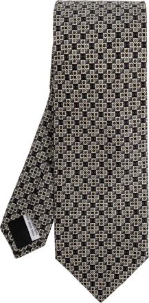 Ferragamo Heren, Accessoires, Zwart, Maat: ONE Size Zijde