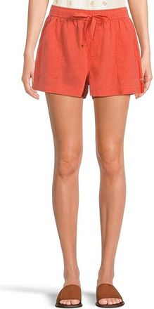 Toad&Co Taj Hemp Pull-On Shorts Womens Shorts Salamander : LG (US 12-14) 3, Elastane/Hemp/Lyocell