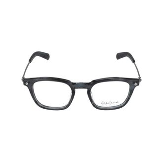 Yohji Yamamoto Glasses, unisex, Black, Size: 48 MM Label 22 2202 Eyeglasses