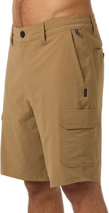 O'Neill Traveler Hybrid Cargo Shorts in Dark Khaki at Nordstrom, Size 31