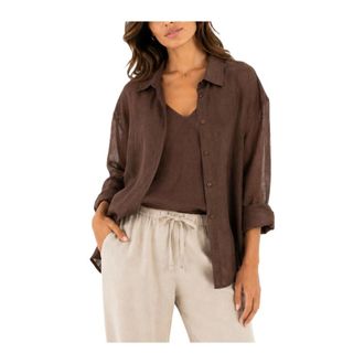 Max Mara Shirts, female, Brown, Size: XS Mstbaldi Shirt