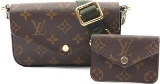 Louis Vuitton Borsa a spalla Pochette Félicie 2021 - Marrone