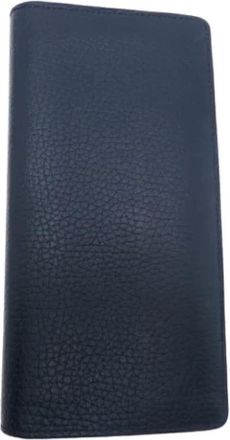 Louis Vuitton Pre-owned Wallets, male, Blue, Size: ONE SIZE Pre-owned Long wallet (bi-fold)