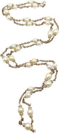 Chanel Collana con perle anni 60 - Oro