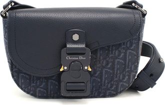 Dior Navy Shoulder Bag (Pre-Owned)