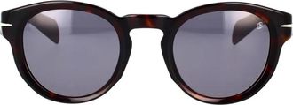Eyewear by David Beckham Talisman Ovale Zonnebril - unisex - Zonnebrillen - Bruin - 48 MM - Accessoires