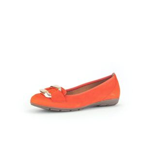 Gabor Loafers - Dames - Schoenen - Oranje - Maat: 38 EU Leer