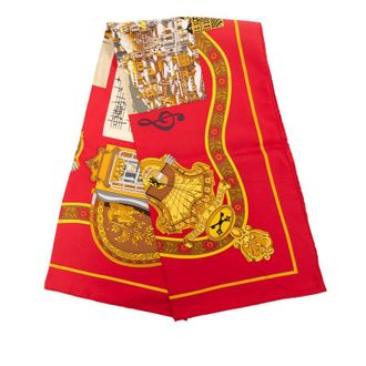 Herm&egrave;s Pre-owned Hermes In Salzburg Silk Scarf 90 Ladies KII5MCGBEJ2GRG2E