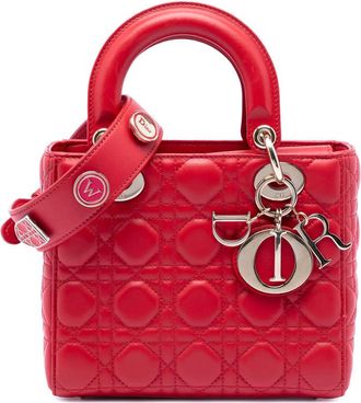 Dior Pre-owned Dior Small Lambskin Cannage MyABCDior Lady Dior Ladies 18-MA-0147