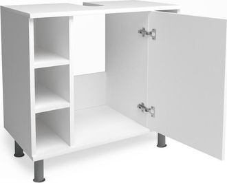 Vicco Mueble Bajo Lavabo Fynn, Blanco, 60 X 54 Cm
