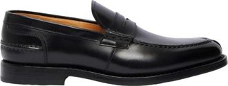 Fabi Mocassini Schoenen - Heren - Loafers - Zwart - 40 1/2 EU - Leer - Schoenen