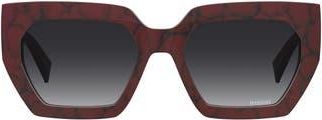Missoni 55mm Square Sunglasses in Marble Red at Nordstrom Rack