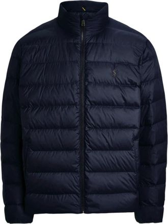 Ralph Lauren The Colden Packable Down Jacket - Heren - Gewatteerde jassen - Blauw - S - Polyester - Jassen