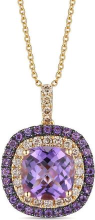 Le Vian Ladies Color On Color Necklaces set in 14K Honey Gold