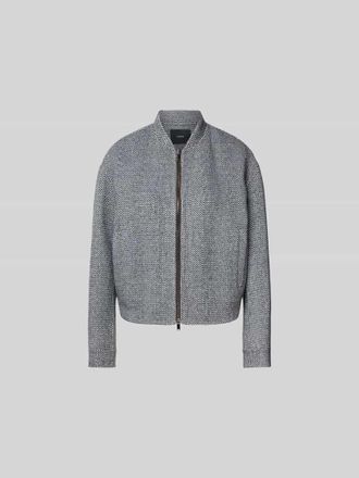 Joseph Joseph Wolljacke mit Rei&szlig;verschluss in Mittelgrau, Gr&ouml;&szlig;e 36