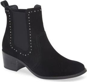 Paul Green Bailey Chelsea Boot in Black Soft Suede at Nordstrom Rack, Size 10Us / 7.5Uk