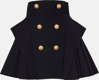 Balmain Minigonna in lana vergine