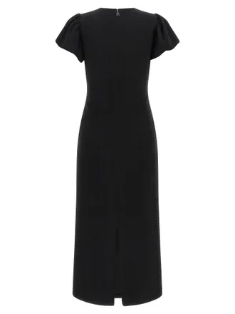Rotate Puff Sleeve Dress - Black