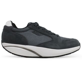 Mbt 1997 Classic II Suede Textile Womens Fashion Trainers - Dark Grey - Size:UK 4.5