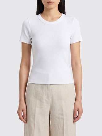 Rag & Bone T-shirt girocollo slim fit in cotone stretch a maniche corte